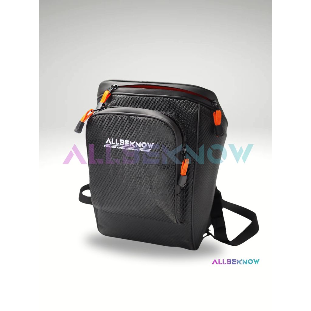 Tas Motor Carbon Fabric Tas Stang Motor Tas Box Motor Tas Motor Holder HP Tas Motor Depan Tas Box Ba