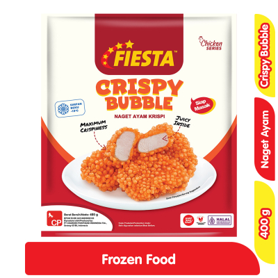 

Fiesta Naget Ayam Bubble Krispi 400 g