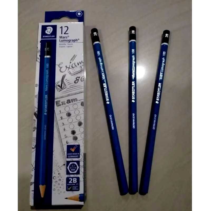 

TERBARU PAKET MURAH (6 PACK) Pensil Staedtler 2B ORIGINAL (6 Lusin) Termurah
