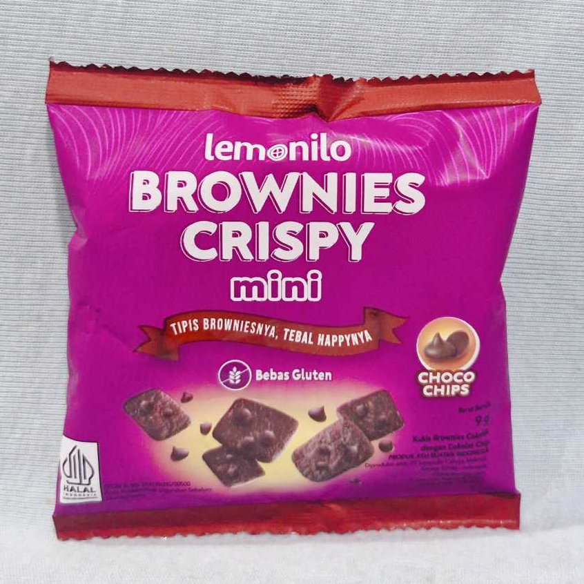 

Lemonilo Brownies Crispy Mini Chocochips (5 Pcs x 9 gr)