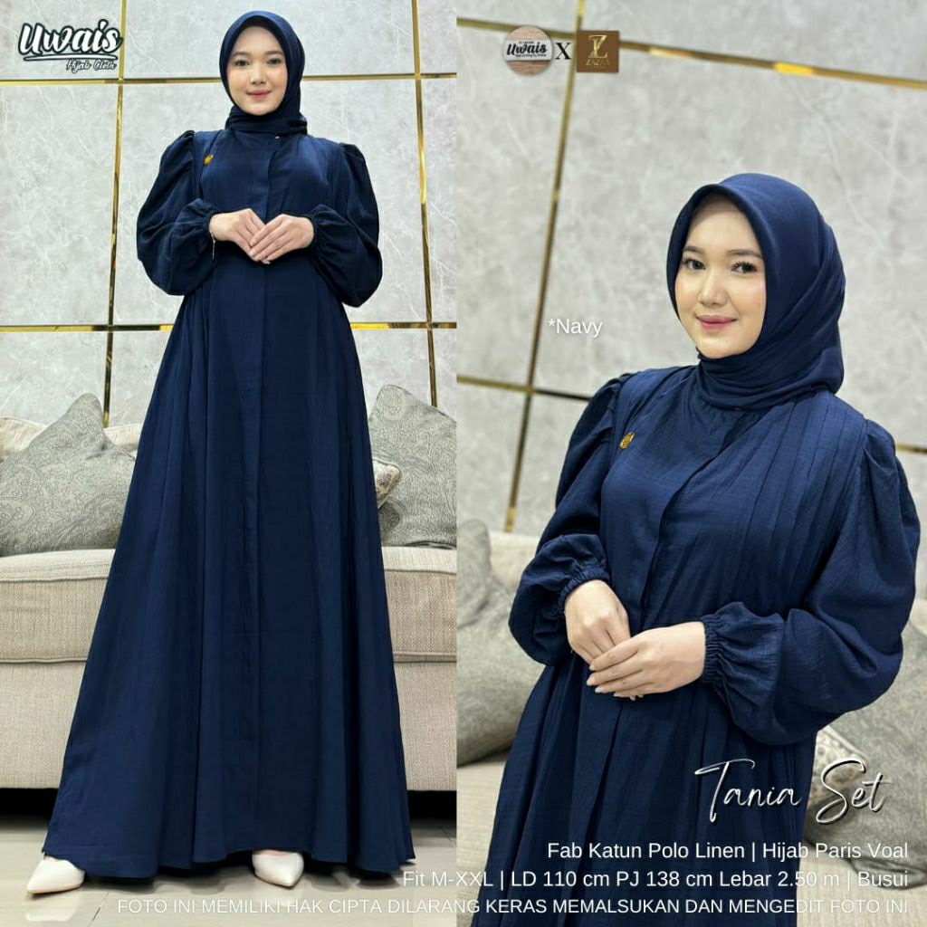 (COD) TANIA SET ORIGINAL UWAIS