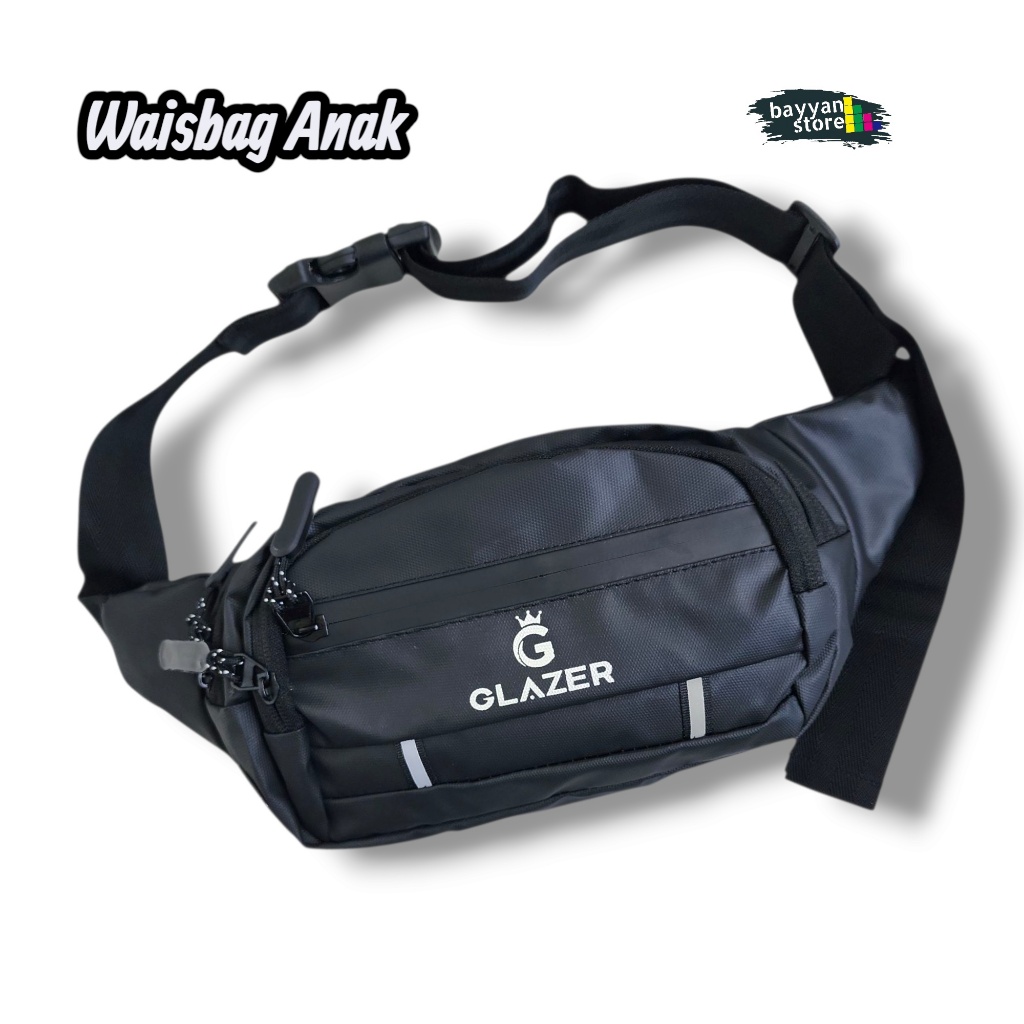 Bayyan Tas Selempang Anak Laki Laki Tas Anak Bahan Anti Air