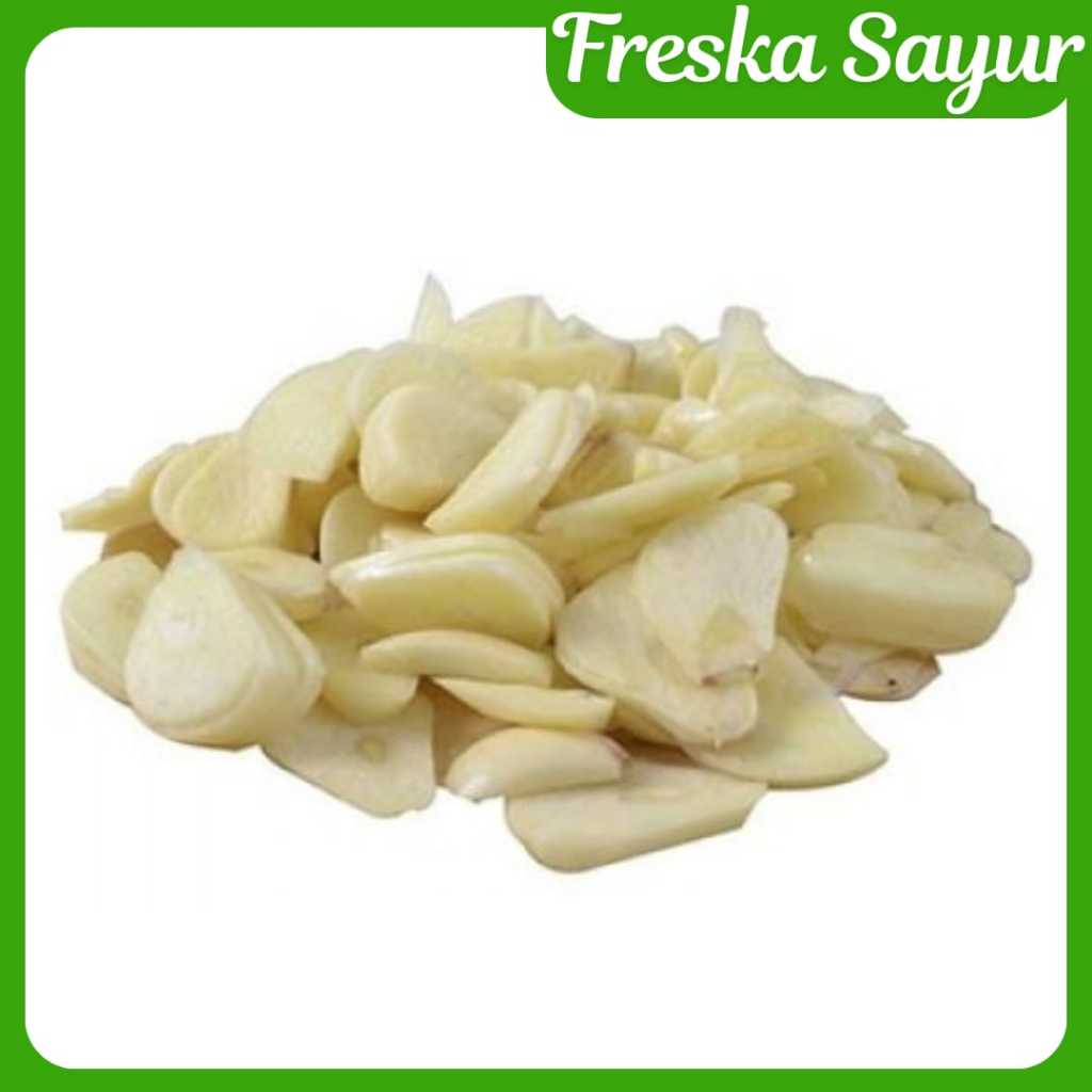 

Paket Siap Masak | Bawang Putih Iris 500 gr