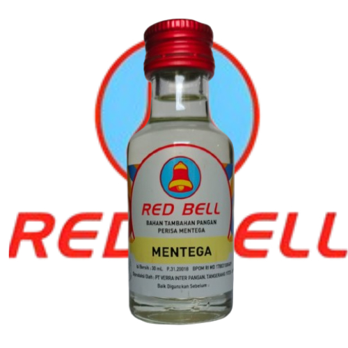 

Red Bell Bahan Tambahan Pangan Perisa Mentega 30 ml