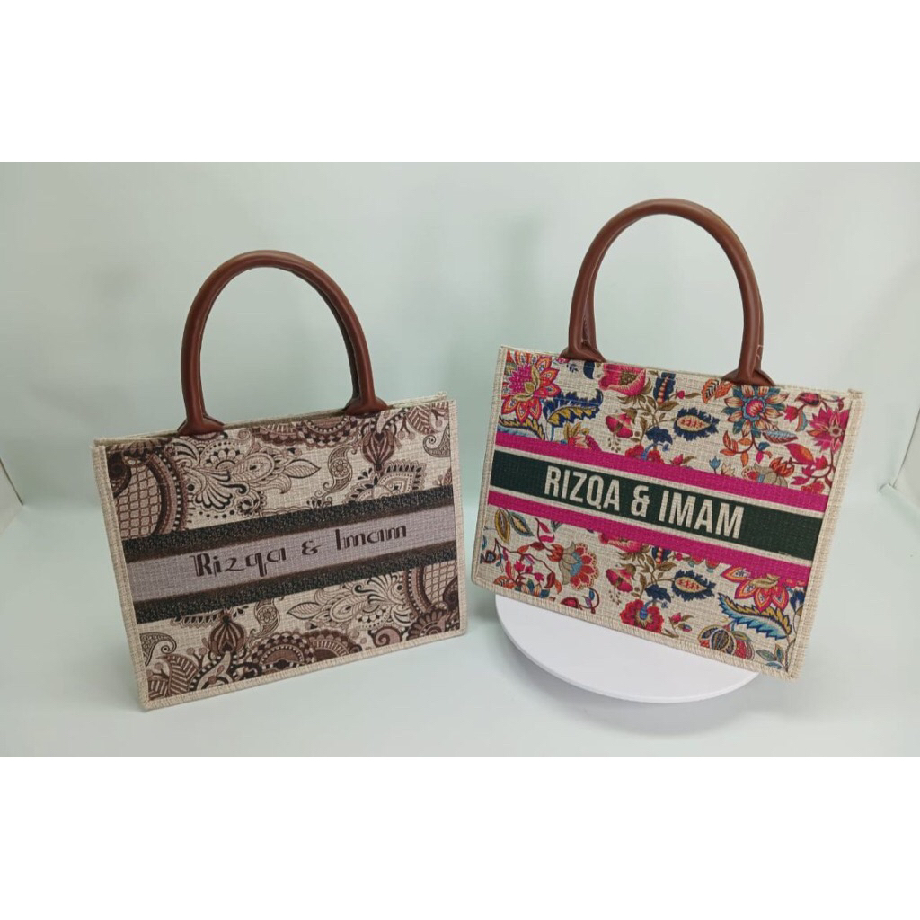 Tas Kanvas Bordir (Tas Souvenir Anak)