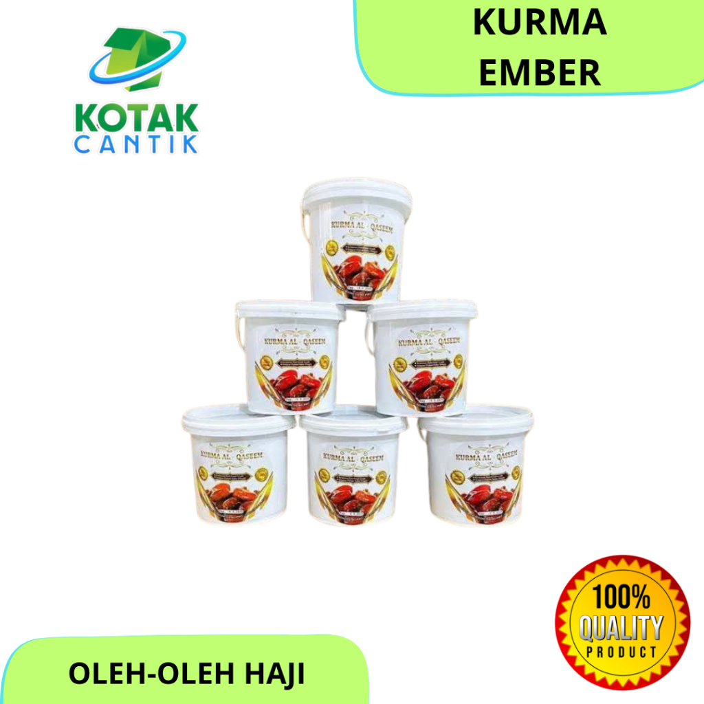 

KURMA EMBER PREMIUM ALQASIEM AL-QASIEM 500gr OLEH-OLEH HAJI UMROH MEKAH TURKI