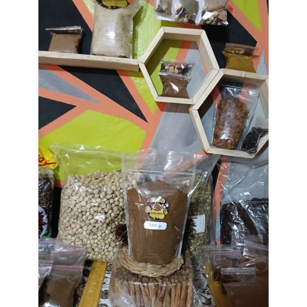 

PROMO BUMBU BUBUK KEBULI SPESIAL 1KG , bumbu bubuk kebuli 1kg ukuran 25kg basmati atau 50 liter beras biasa