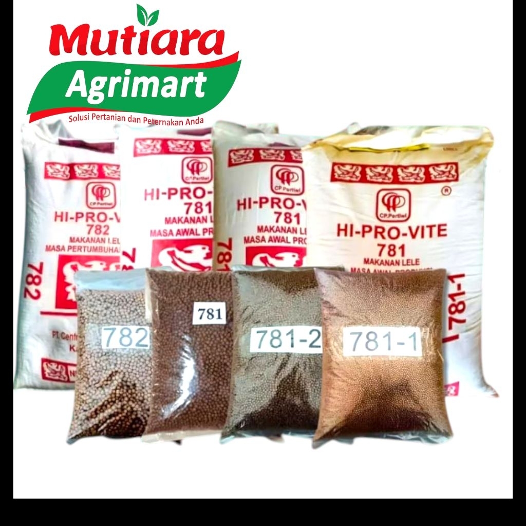 PELET IKAN HI-PRO-VITE 781-1, 781-2, 781-3, 782 repack 1KG / PELET IKAN TERLARIS/ PELET IKAN MURAH