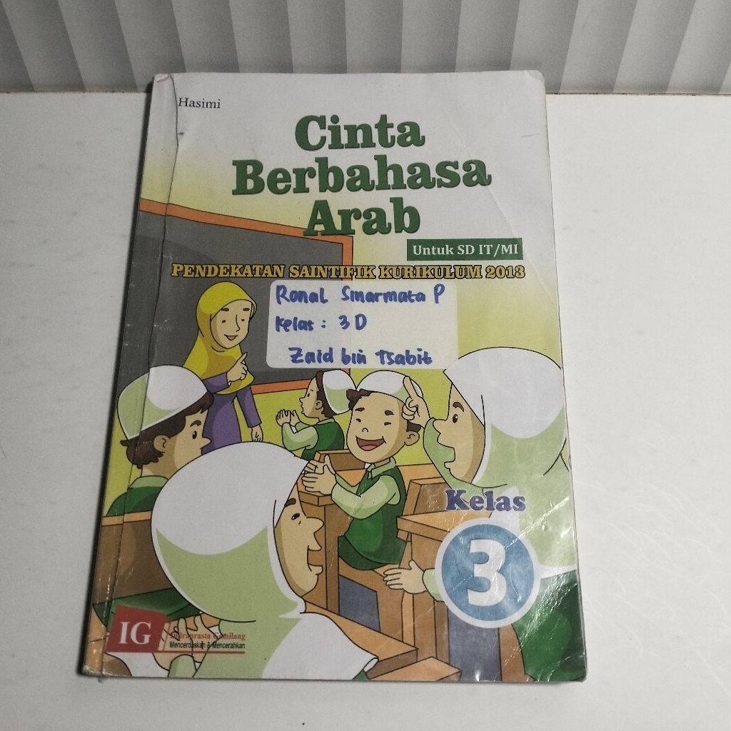 CINTA BERBAHASA ARAB KELAS 3 SD