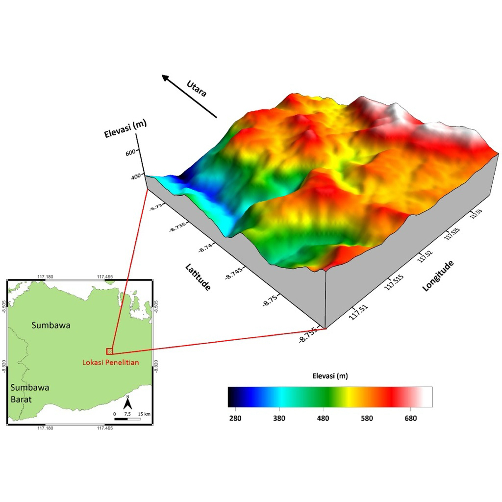 Jasa Pembuatan Peta Topografi 3D