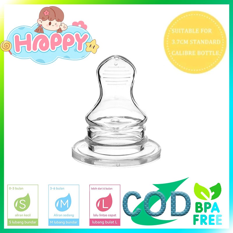Malaikat heppy COD Karet Dot Huki Gepeng Huki Nipple Dot Bayi