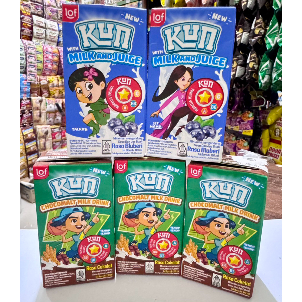 

LOF KUN susu uht 110ml FREE lucky pen ECER per pcs