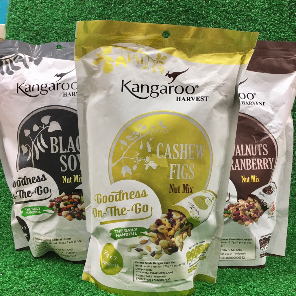 

Kangaroo Peanut Sachet Snack Kacang Kemasan Pouch Lokal & Impor Malaysia HALAL