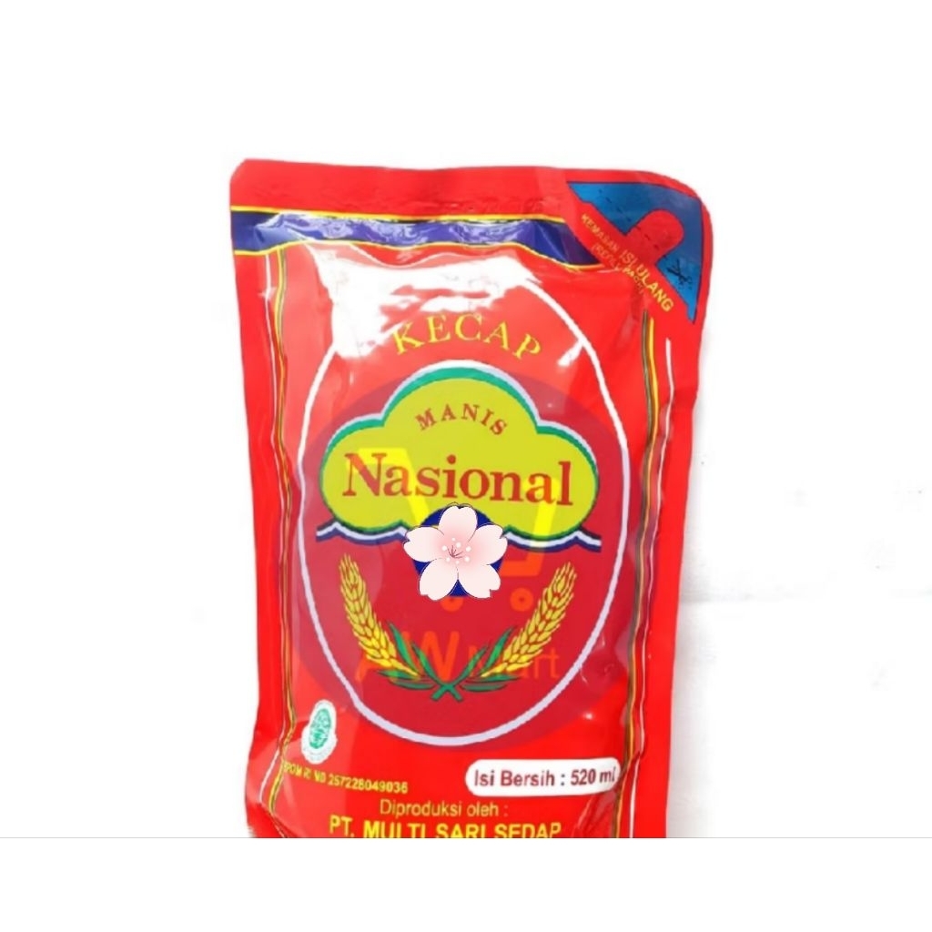 

Kecap Manis Nasional Refill 520ml