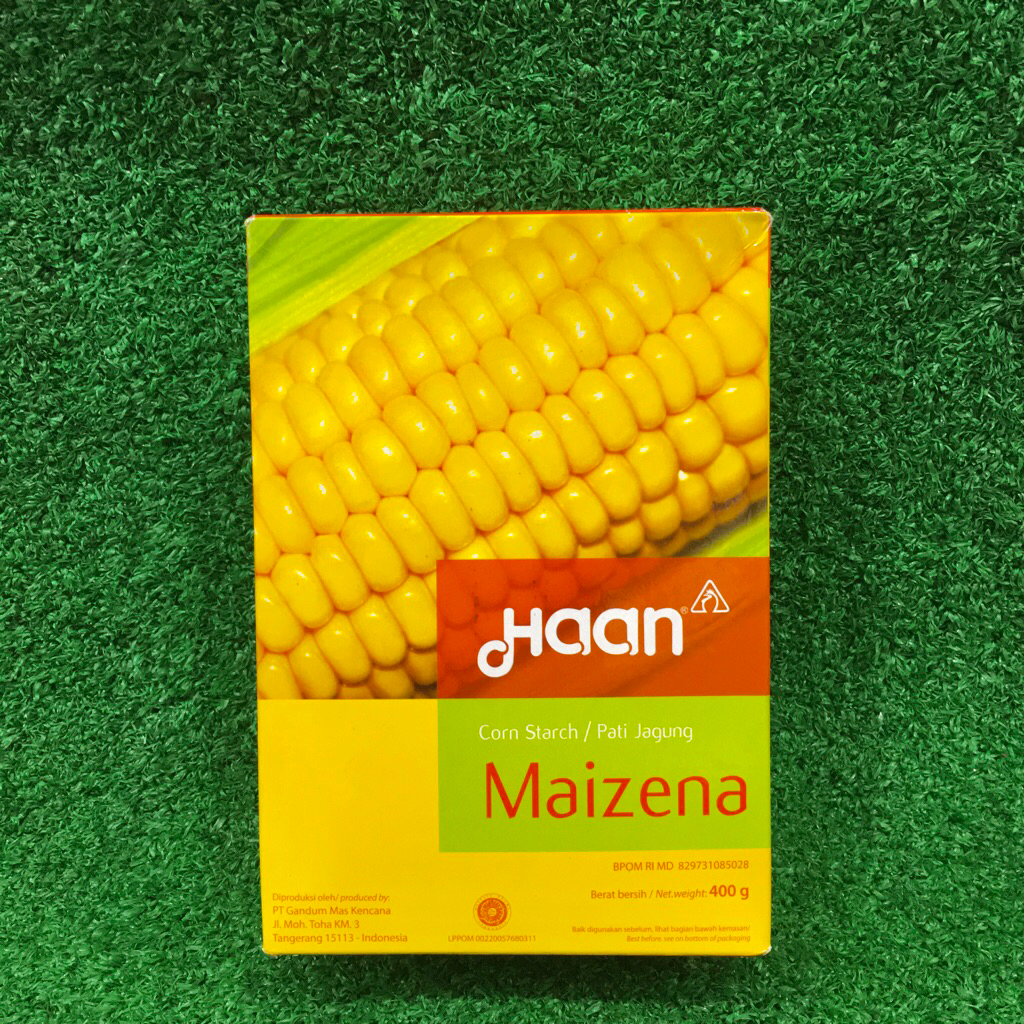 

Haan Maizena Corn Starch / Tepung Pati Jagung 400gr Lokal HALAL