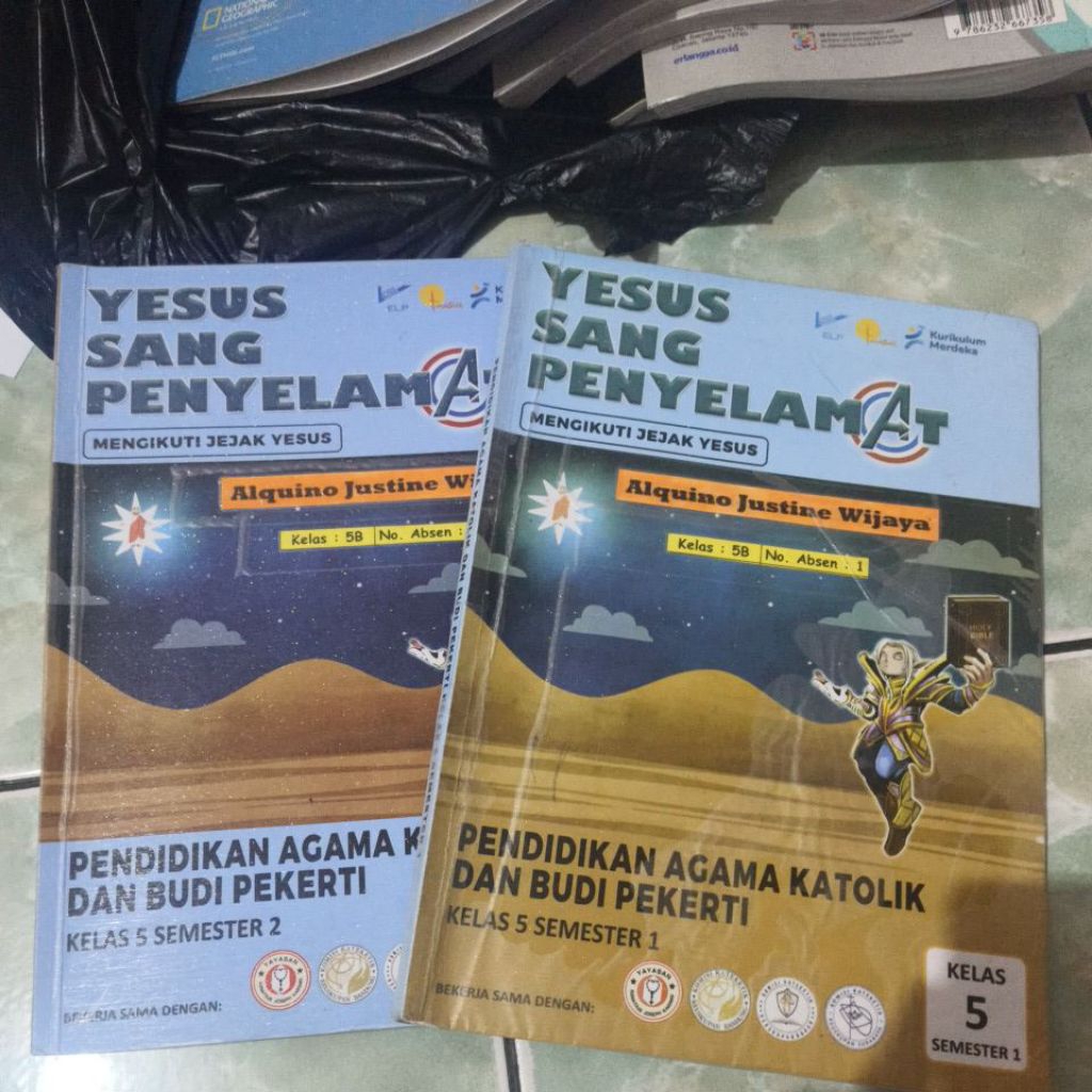 yesus sang penyelamat kelas 5 kurikulum merdeka semester 1 dan 2