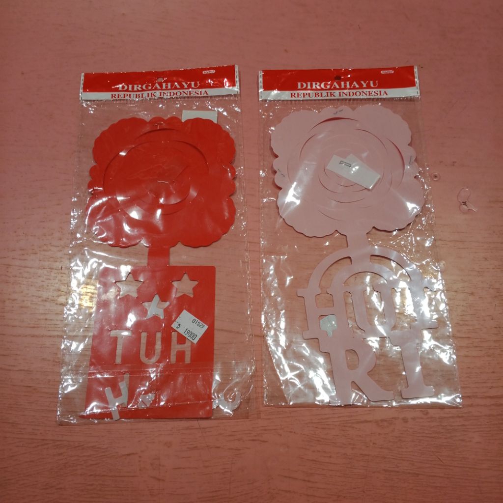 garland tarik merah putih hut RI / gantungan merah putih hut RI/ ACC 17 agustus/ pernak pernik merah