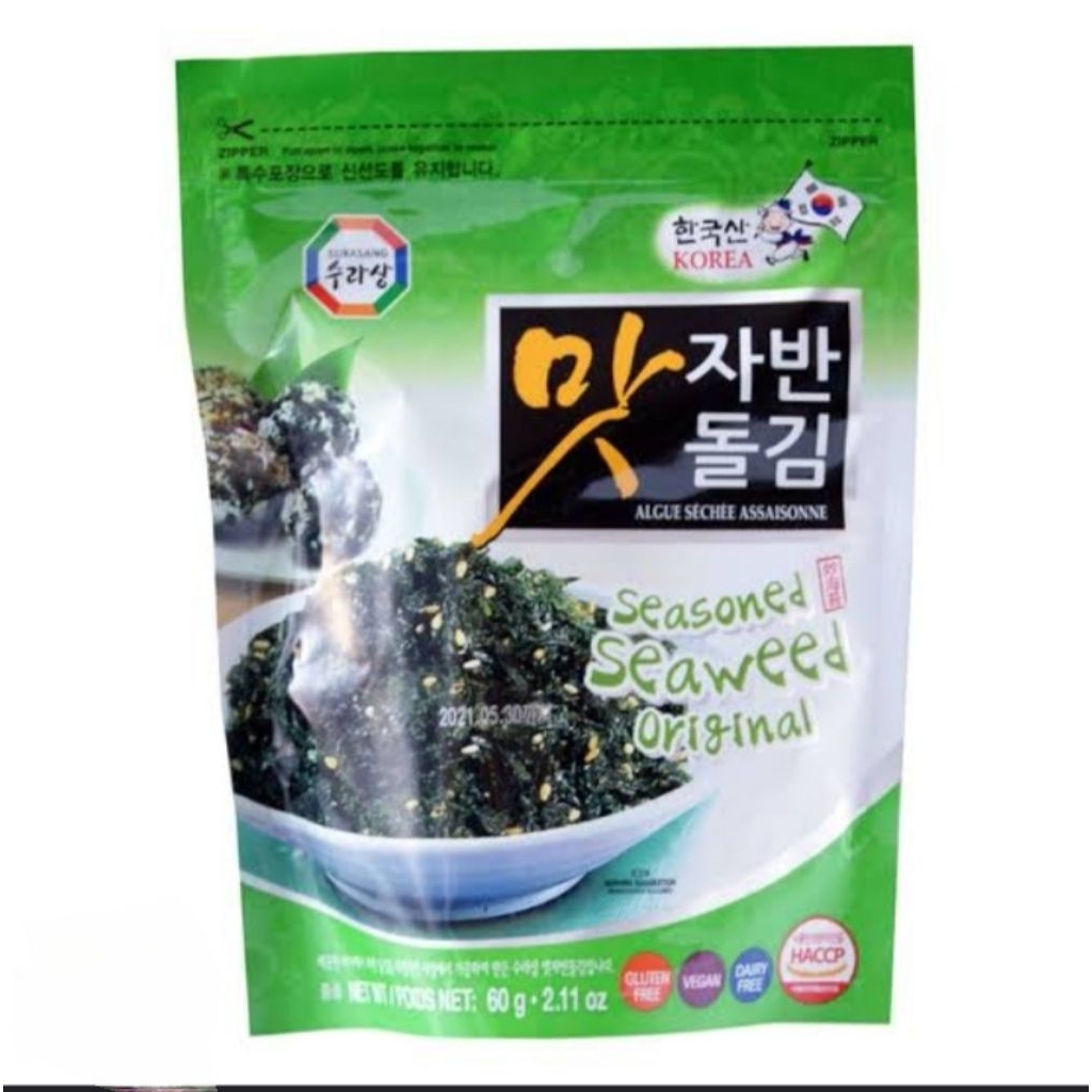 

shin sun mi seasoned seaweed original 60gram