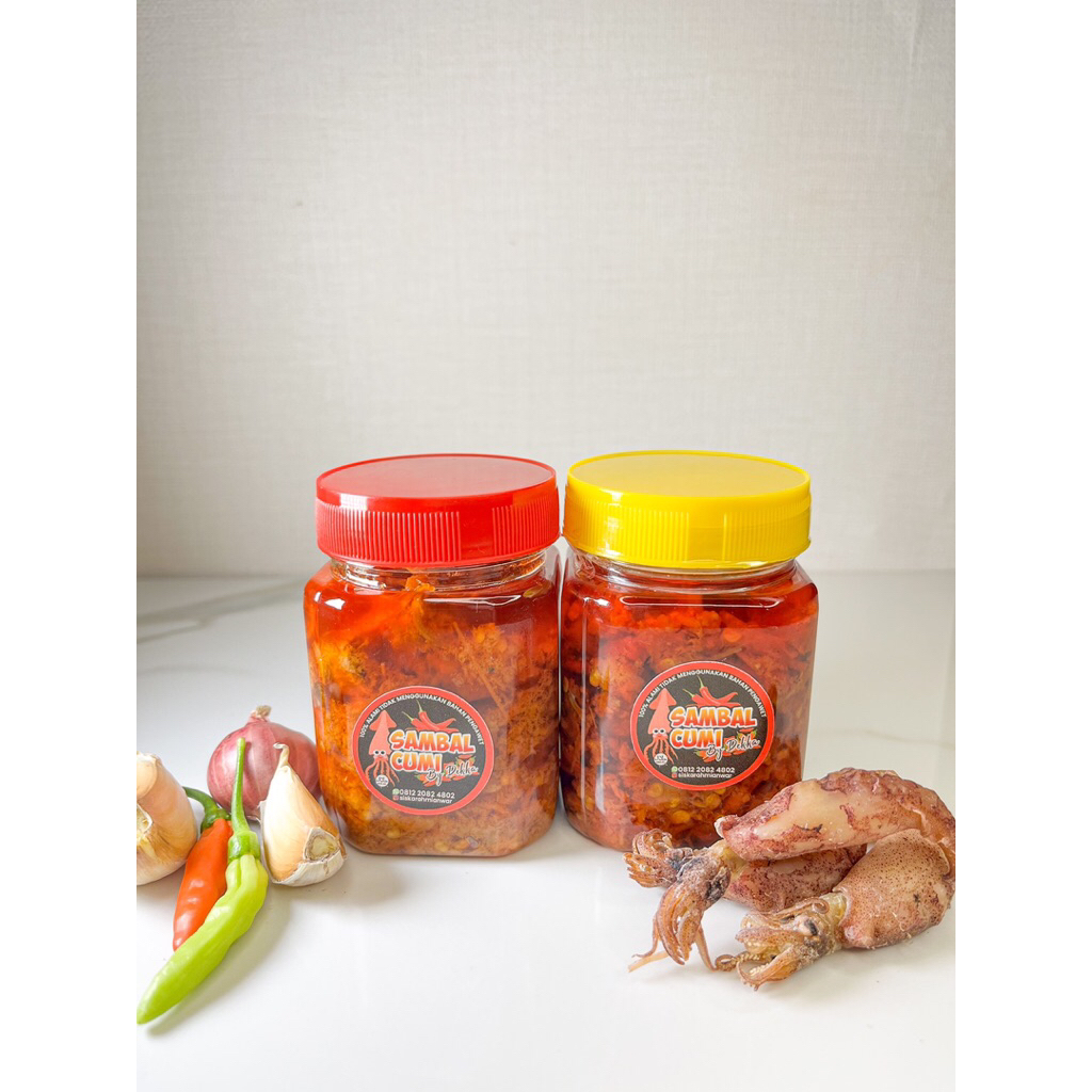 

sambal cumi by dekka pedas nya bikin huh hah
