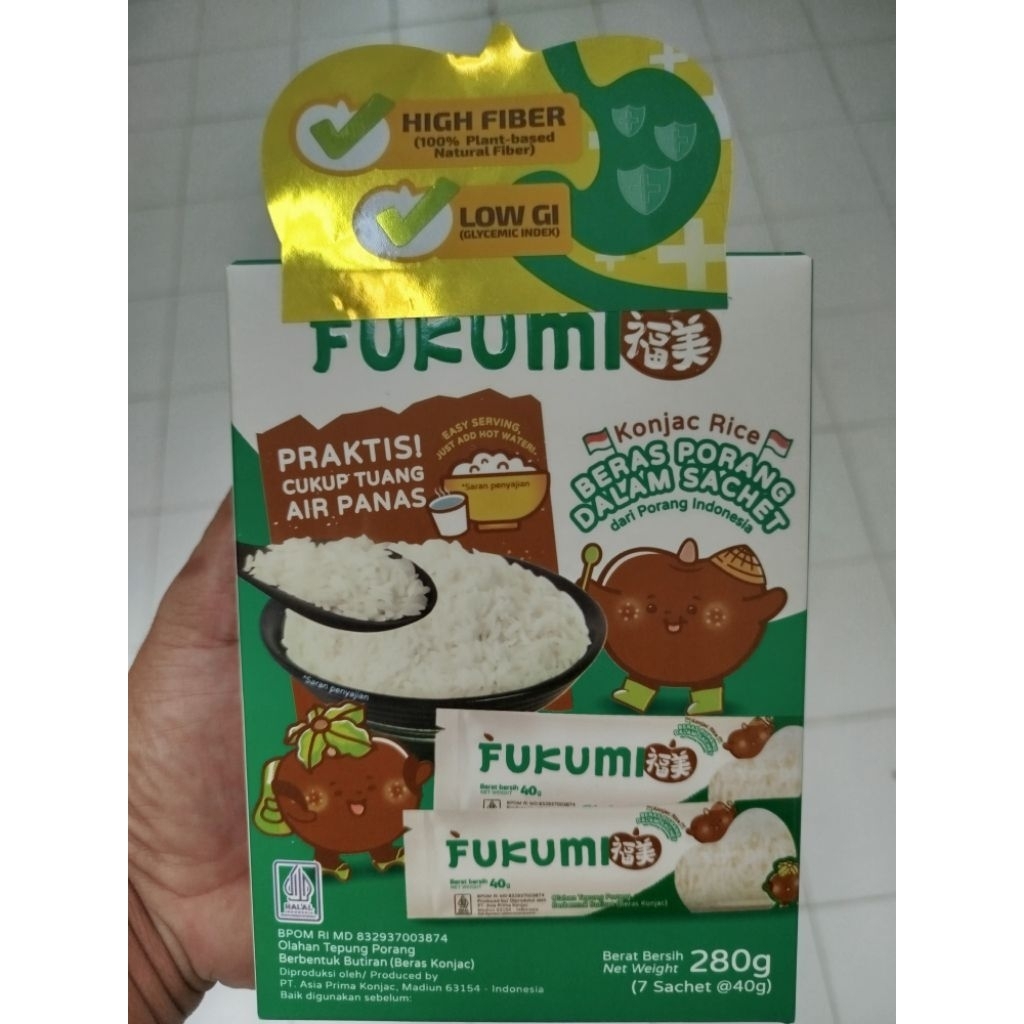 

FUKUMI KONJAC RICE BOX 280 GRAM