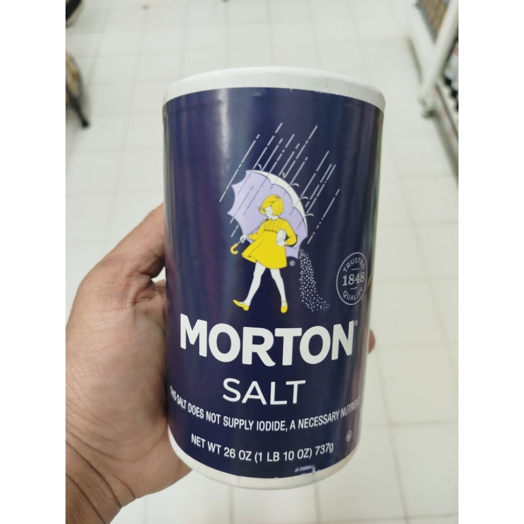

MORTON SALT PLAIN 10OZ/ 737 G