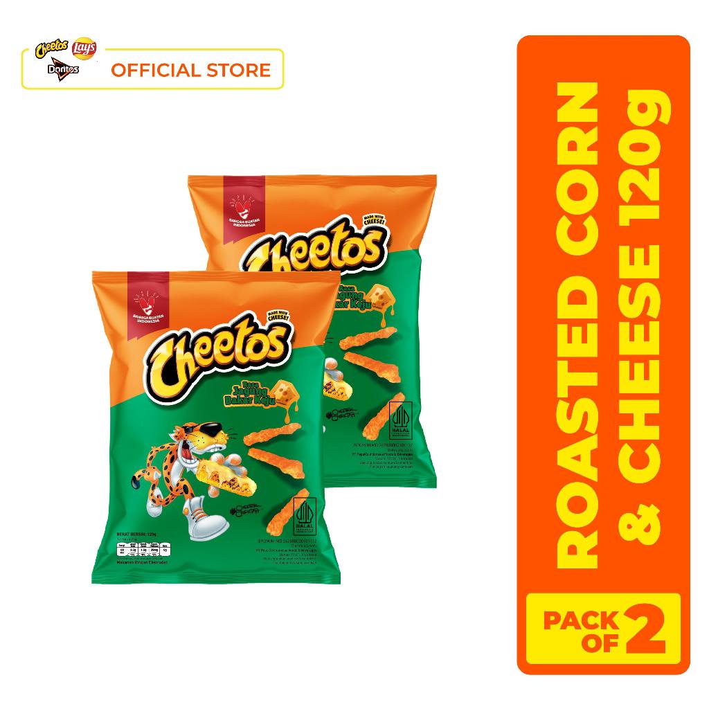 

Cheetos Roasted Corn & Cheese 120gr - Pack of 2
