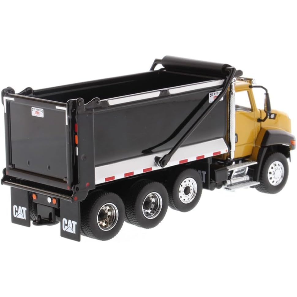 Diecast Masters 1:50 Scale Caterpillar CT660 SBFA Ox Bodies Stampede Dump Truck