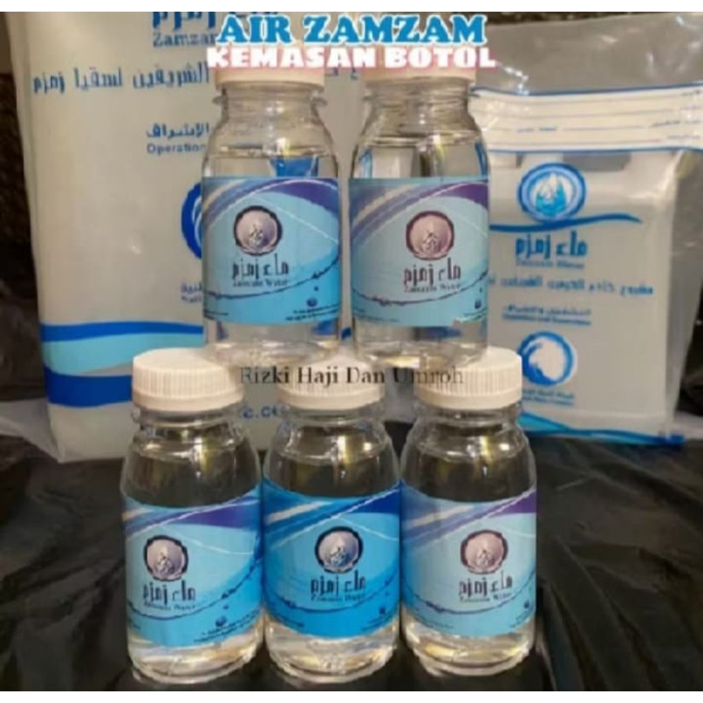 

Air Zamzam 60ml Oleh Oleh Haji dan Umroh
