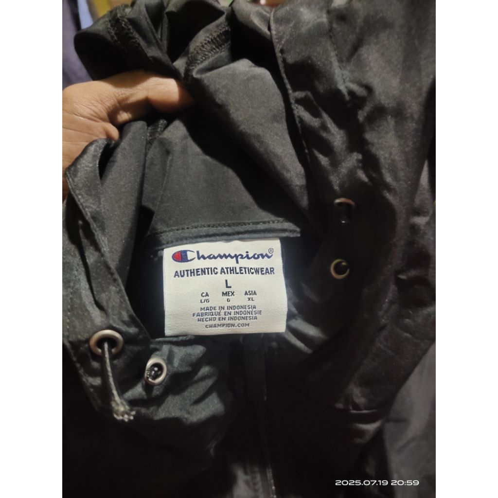 jaket windbraker champion original