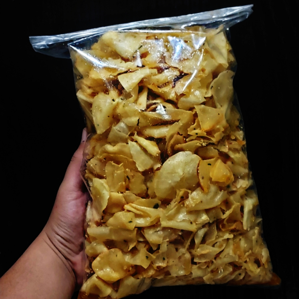 

keripik singkong kriwil 1kg daun jeruk