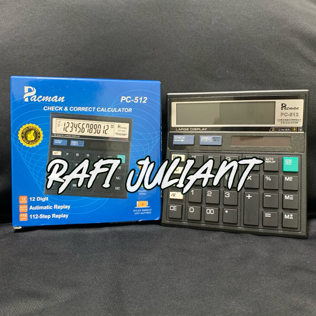 

Kalkulator Besar 12 digit PACMAN (1 pcs)