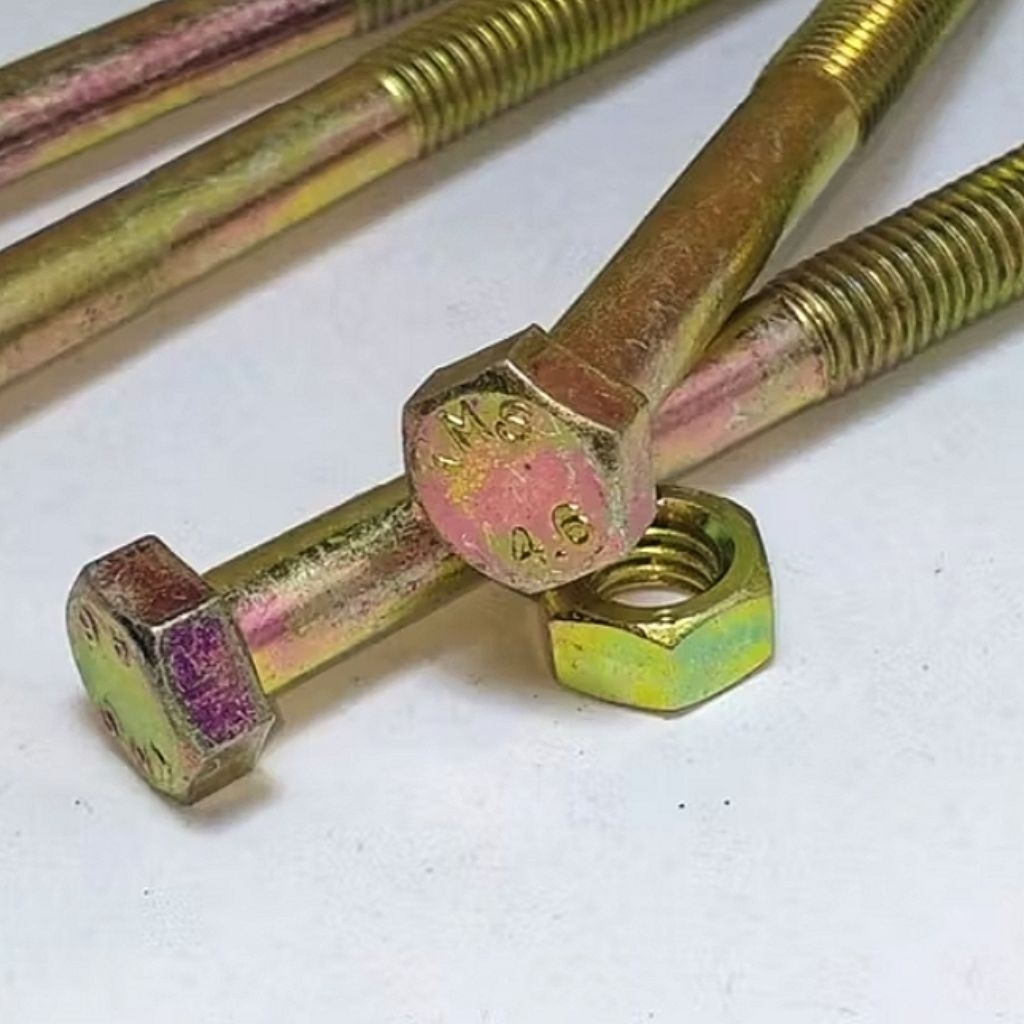 baut mur m8x80 pitch 1,25 baut mur m8 kunci 12