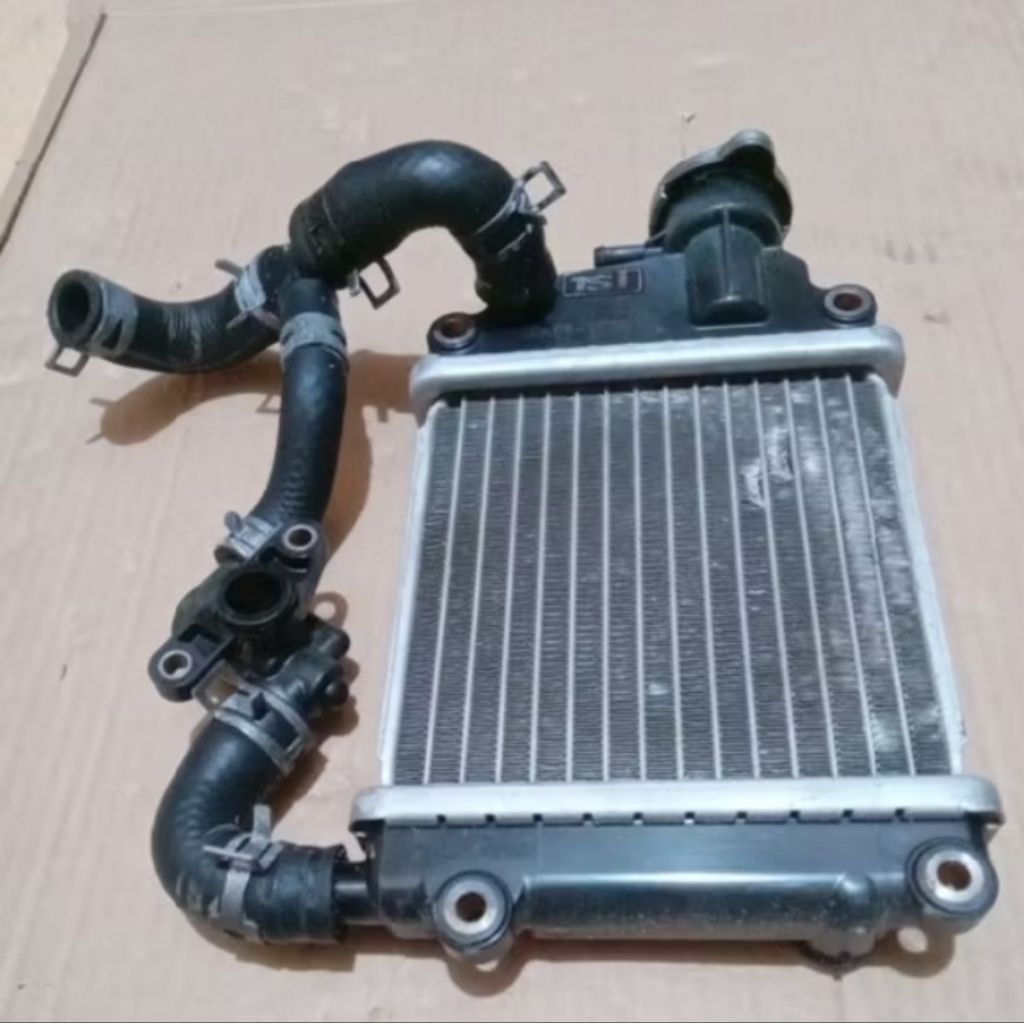 RADIATOR TERMOSTAR 1 SET HONDA VARIO KARBU 110 COPOTAN ORIGINAL