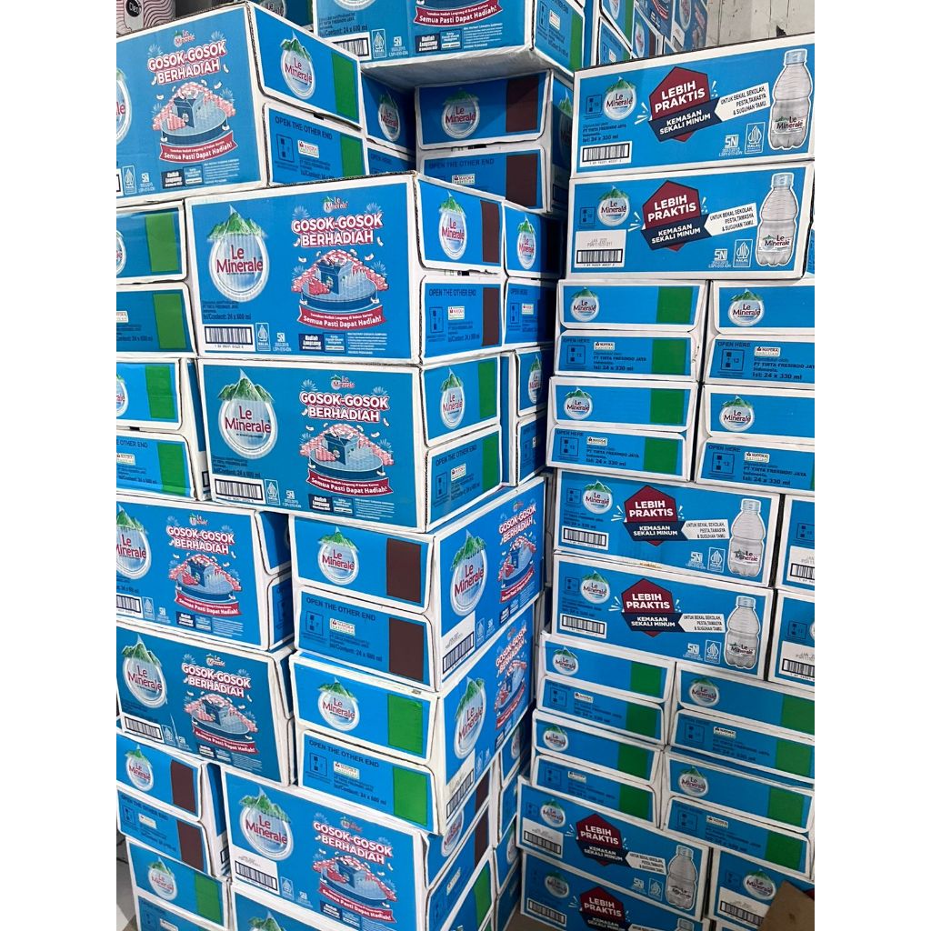 

Le Minerale Kecil 330ml isi 24