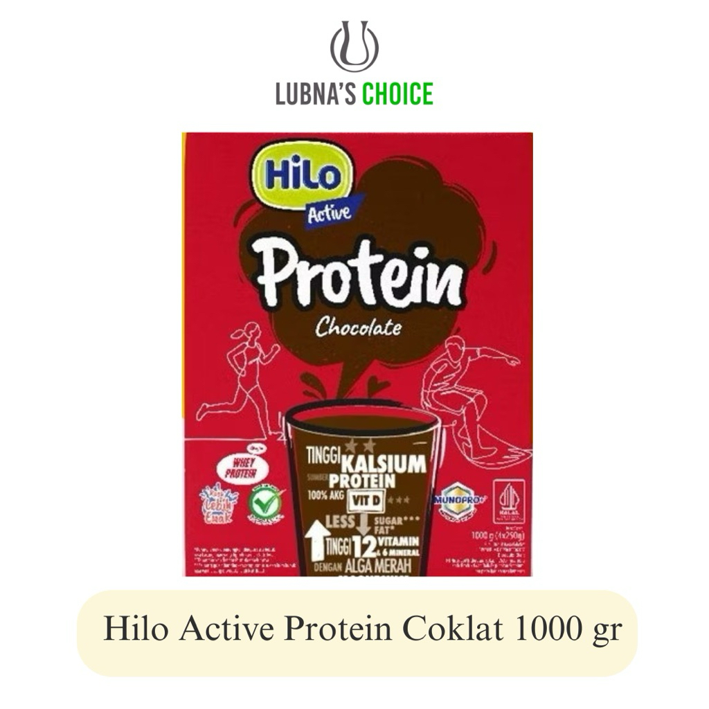 

Hilo Active Protein Coklat 1000 gram