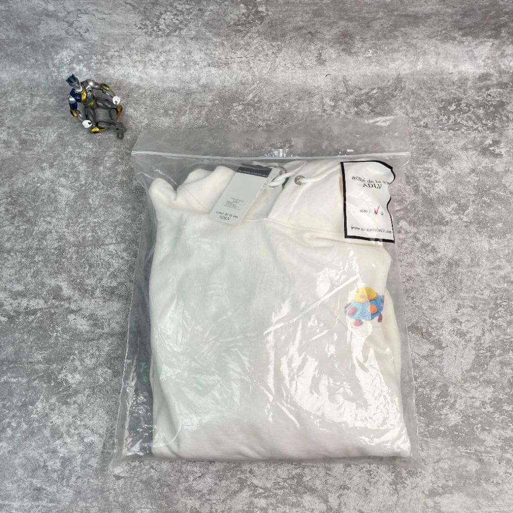 ADLV x Clay Alien White Hoodie