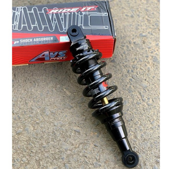 SHOCK SKOK SHOCKBREAKER BELAKANG SATRIA FU MONOSHOCK RIDE IT GP 101 285mm SATRIA FU BUKAN ANSWER KTC