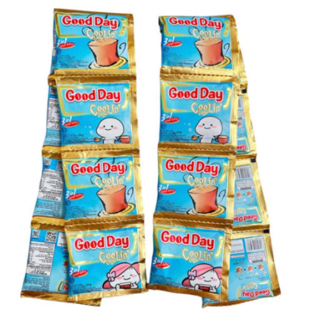 

Good Day Coolin 1 Renceng - Kopi Dingin Mint yang Menyegarkan, Sensasi Bikin Melek!