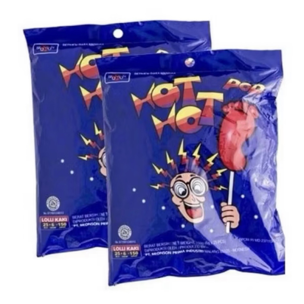 

Permen Hot Hot Pop Permen Kaki ( 1 Bungkus Isi 25 Pcs )