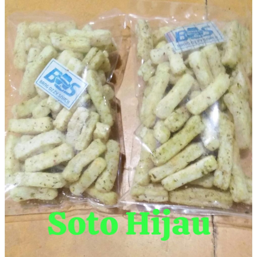

Kerupuk Soto Cabai Hijau 250gr