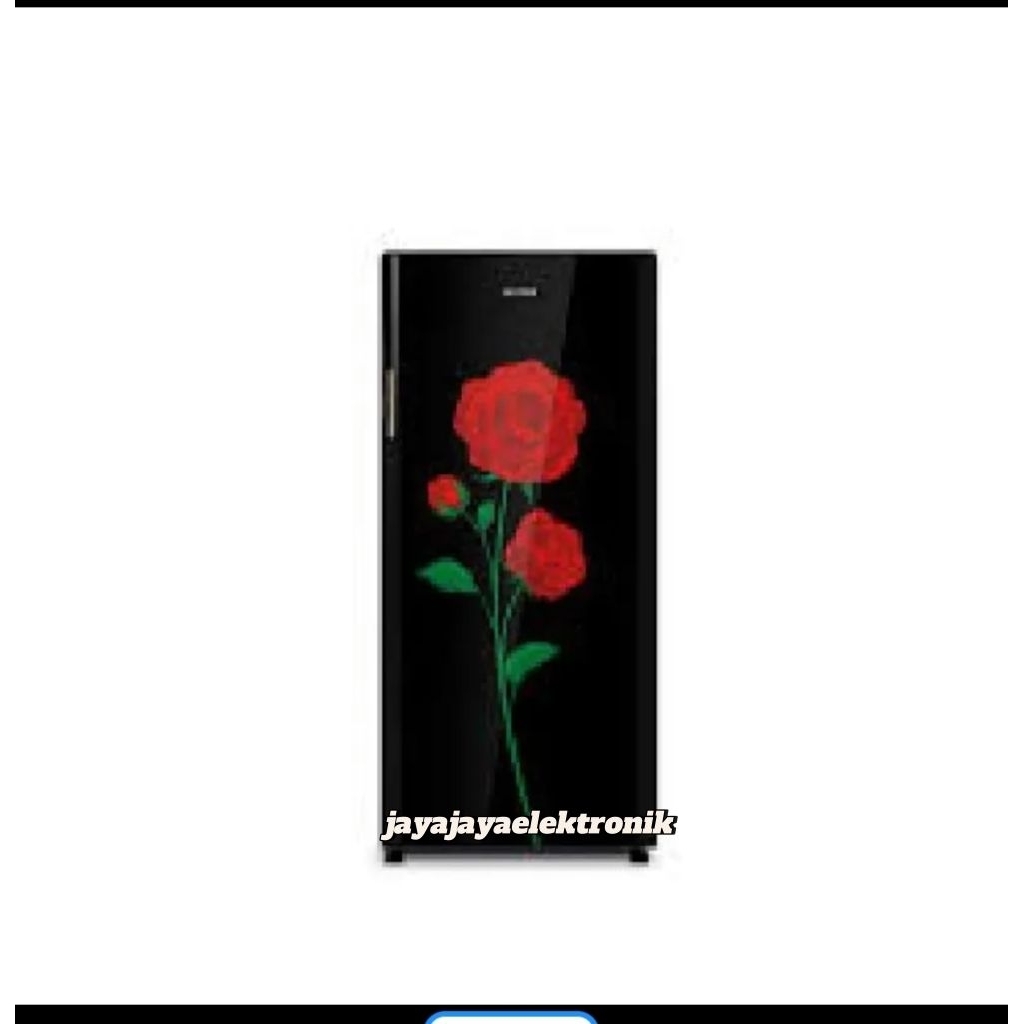 Polytron PRA15DRX Kulkas 1 Pintu 150L Belleza Tempered Glass PRA 15DRX PRA15DRX/kulkas 1 pintu/ kulk