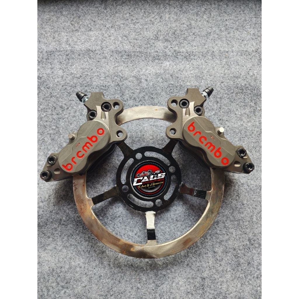 KALIPER 4P BIG CNC BILLET KANAN & KIRI GRADE A50 ORIGINAL THAILAND