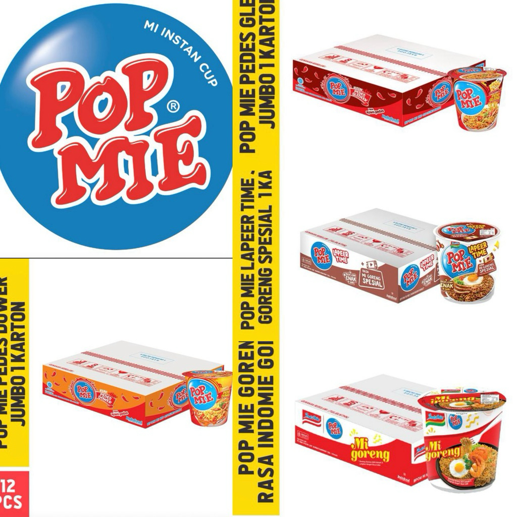 

POPMIE MI INSTAN 80Gr DUS (Isi 12 Pcs)