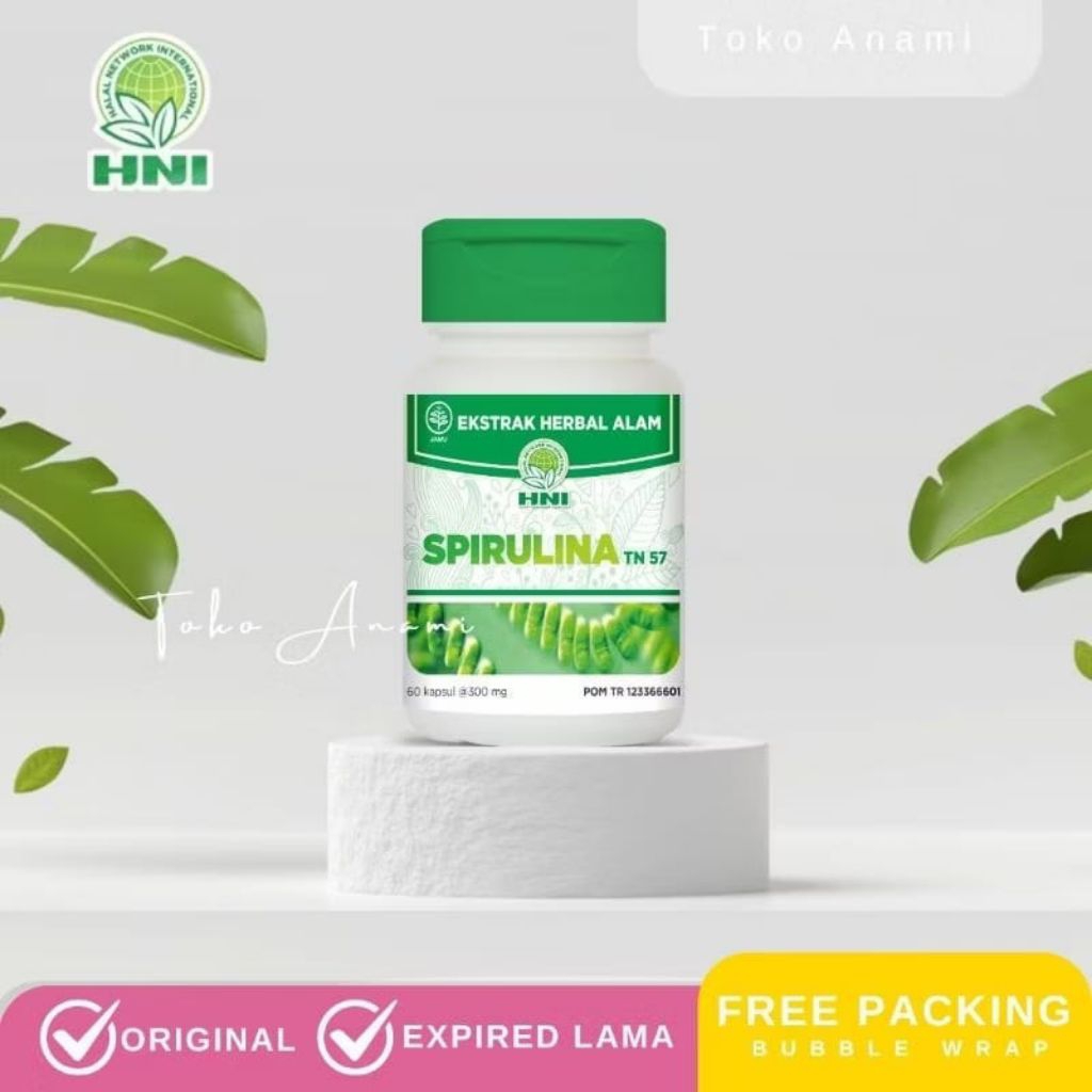 SPIRULINA HNI HPAI Original Suplemen Daya Tahan Tubuh