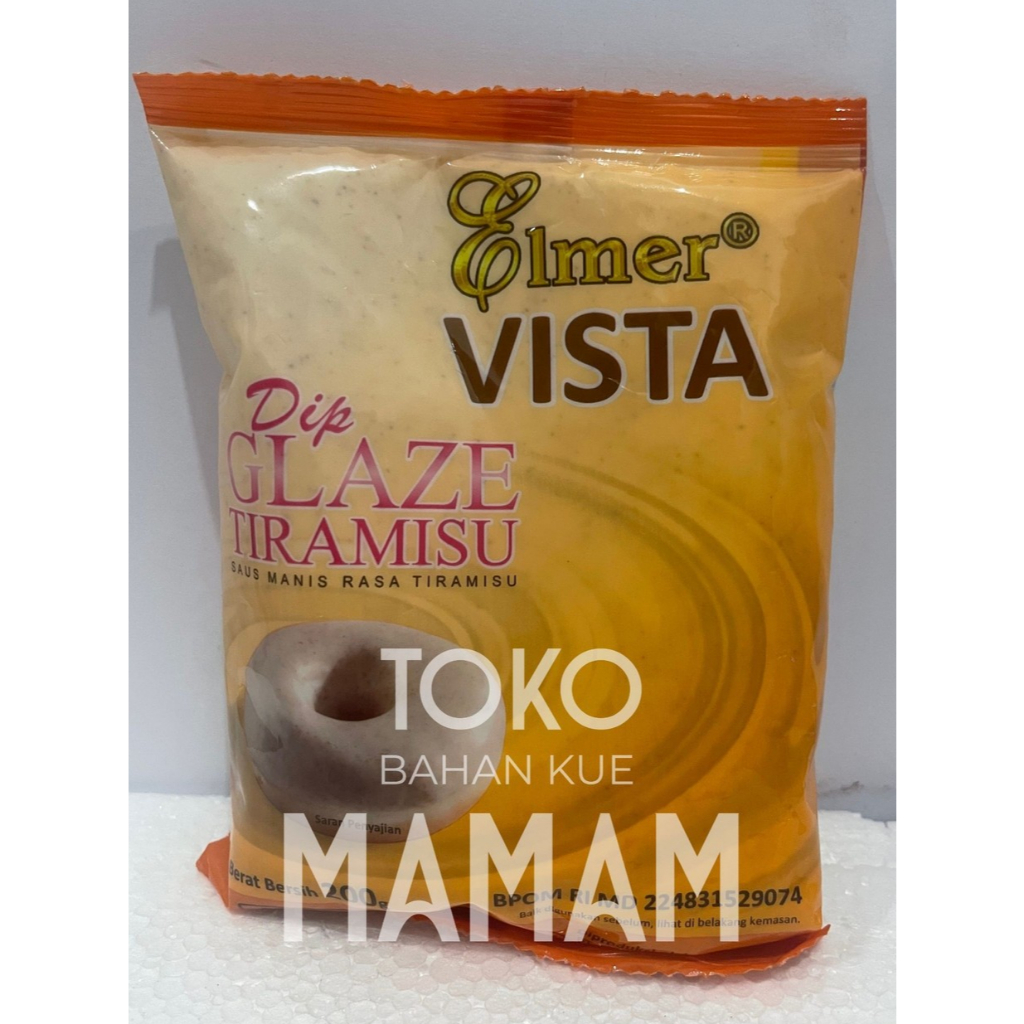 

ELMER Glaze Tiramisu 200gr – Topping & Filling Rasa Tiramisu | Bahan Kue & Minuman