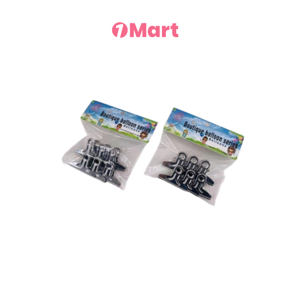 

1MART Klip Besi Penjepit Kertas LC – 6 pcs (Ukuran No. 3)