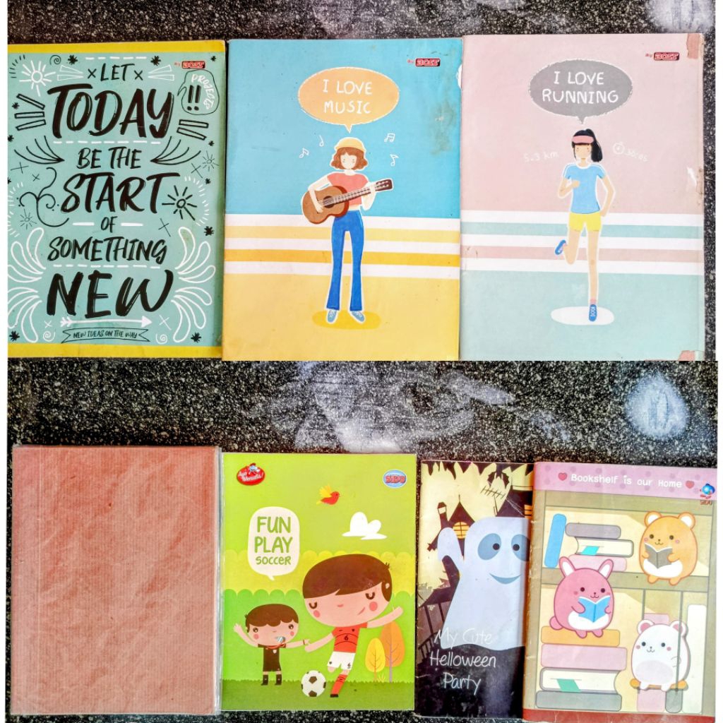 

{ ECERAN } BUKU BIGBOSS & 58 lembar