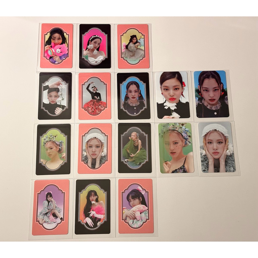 Blackpink Season's Greetings 2021 POB Ktown Photocard Jisoo Jennie Rose Lisa