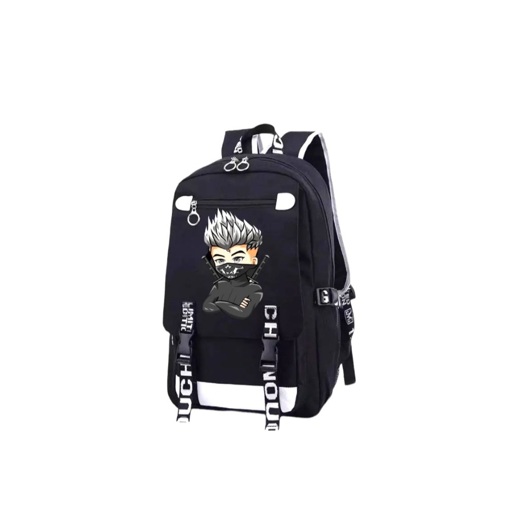 Tas Ransel Sekolah Anak Laki laki TK dan SD kelas 1 & 2 NINJA Fashion