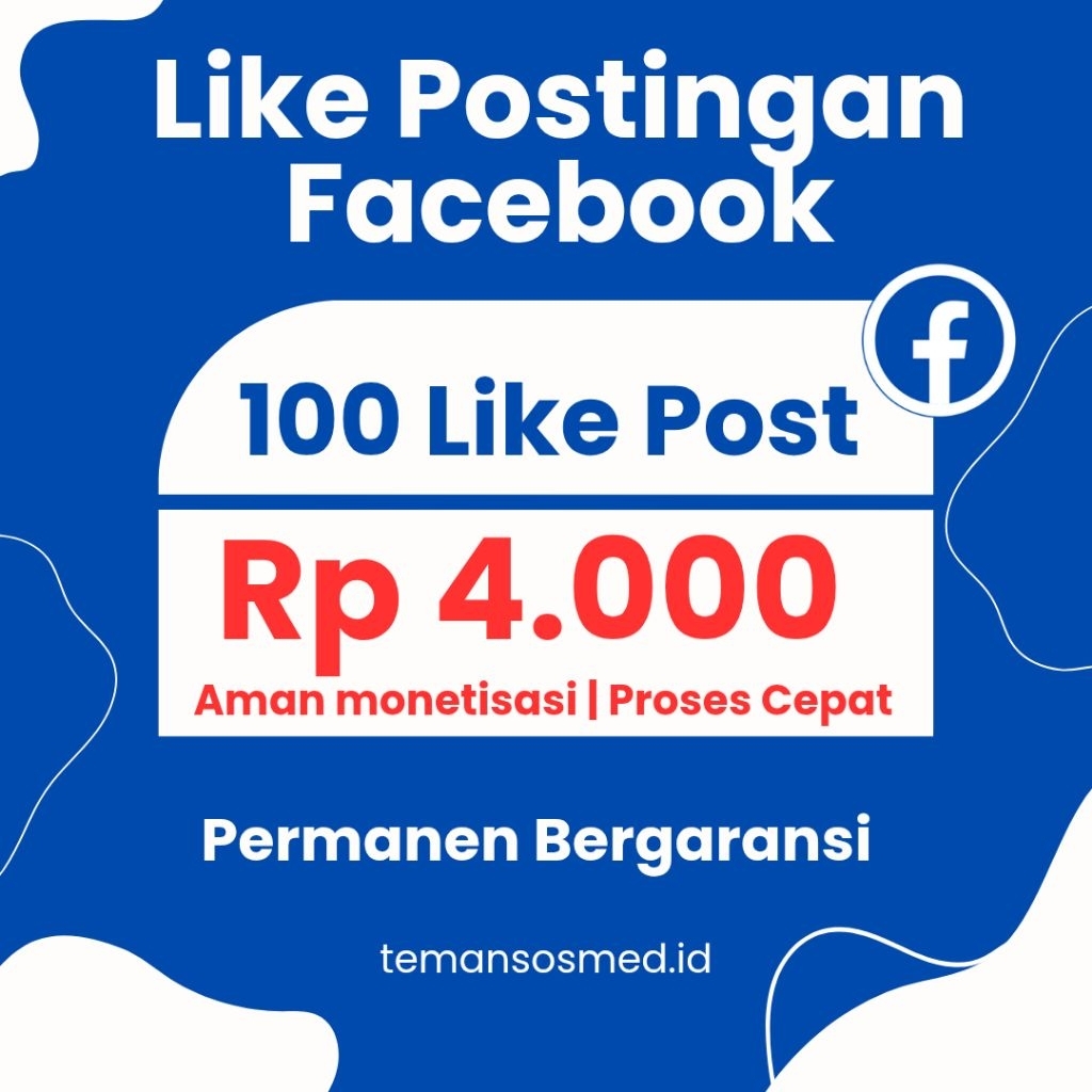 Like Likes Postingan Facebook FB Pro Halaman Grup Like Likes Postingan Permanen Bergaransi